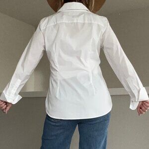 Banana Republic White Riley II Tailored Shirt